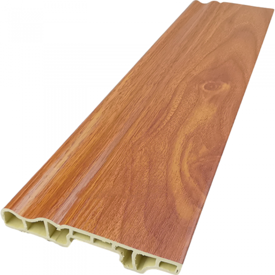 Decoration Plastic Pvc Floor Strip Moulding Line Pvc Skirting Board Cover Polymer Skirting Wood Board